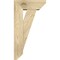 Ekena Millwork Traditional Slat Rough Sawn Bracket w/ Offset Brace, Douglas Fir, 6"W x 14"D x 26"H BKT0604X14X26TRA06RDF - alternate 3